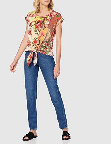 Derhy Eclosion Camiseta, Verde (Kaki 50), 40 (Talla del Fabricante: Medium) para Mujer