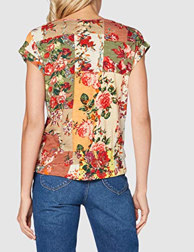 Derhy Eclosion Camiseta, Verde (Kaki 50), 40 (Talla del Fabricante: Medium) para Mujer