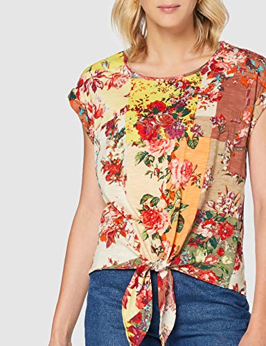 Derhy Eclosion Camiseta, Verde (Kaki 50), 40 (Talla del Fabricante: Medium) para Mujer