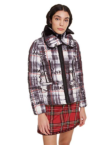 Desigual Coat SIGRUN Abrigo, blanco (Blanco 1000), 38 para Mujer