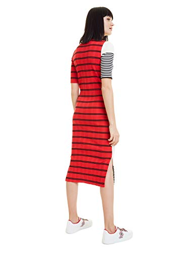 Desigual Dress Karen Vestido, Blanco (Blanco 1000), XS para Mujer