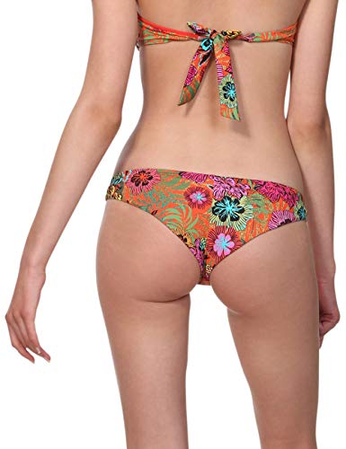 Desigual Swimwear Bottom Melina B Woman Red Braguita de Bikini, Rot (Rojo Roja 3061), Talla única para Mujer