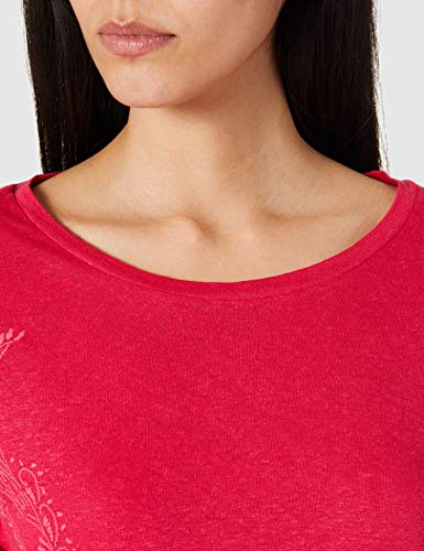 Desigual TS_Clementine Camiseta, Rojo, S para Mujer