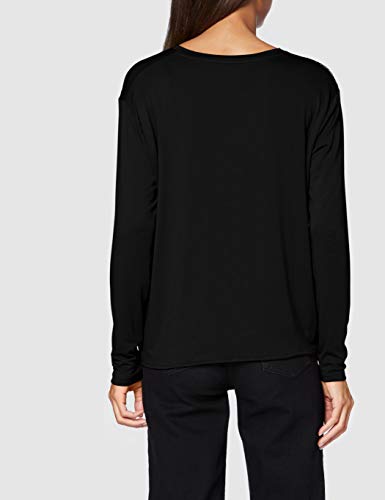 Desigual TS_Marsella Camiseta, Negro, L para Mujer