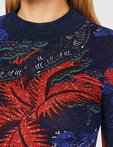 Desigual TS_Maryland Camiseta, Azul, M para Mujer