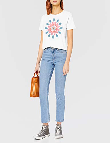 Desigual TS_Milan Camiseta, Blanco (Blanco 1000), Small para Mujer