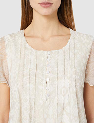 Desigual TS_Norte Camiseta, Blanco, M para Mujer