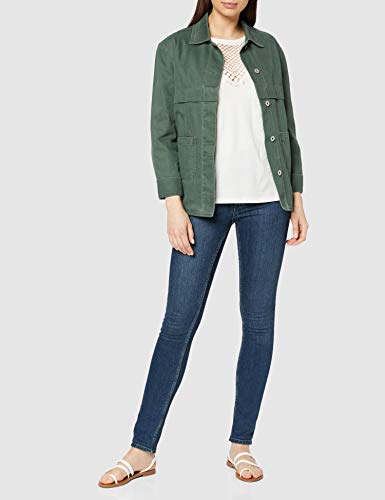 Desigual TS_Tropic Thoughts Camiseta, Blanco (Blanco 1000), X-Large para Mujer