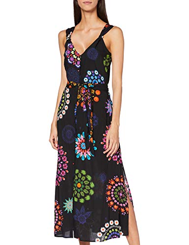 Desigual Vest_Fiji Vestido, Rojo (Fucsia 3002), X-Large para Mujer