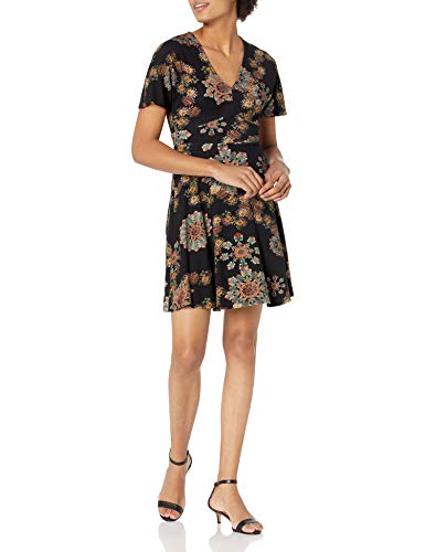 Desigual Vest_GOGO Vestido Casual, Negro, M para Mujer
