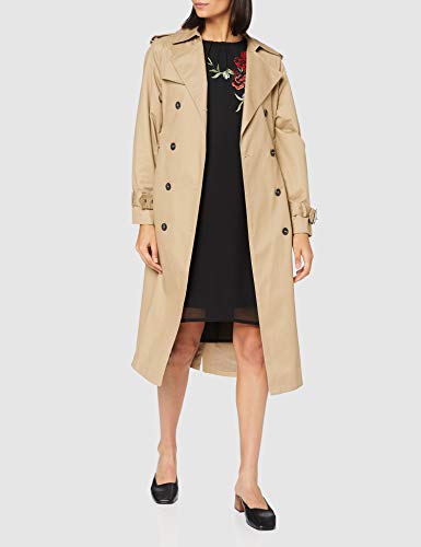 Desigual Vest_Roma Vestido Casual, Negro, XXL para Mujer