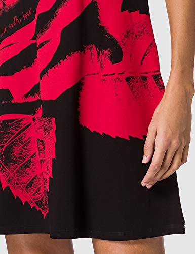 Desigual Vest_WASHINTONG Vestido Casual, Negro, M para Mujer