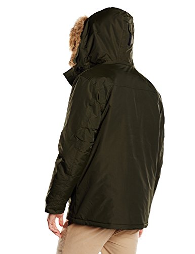 Dickies Curtis, Parka para Hombre, Verde (Olive Green), Large