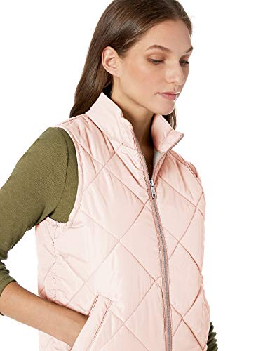 dickies Women's Quilted Bomber Vest, Lotus, Extra Large