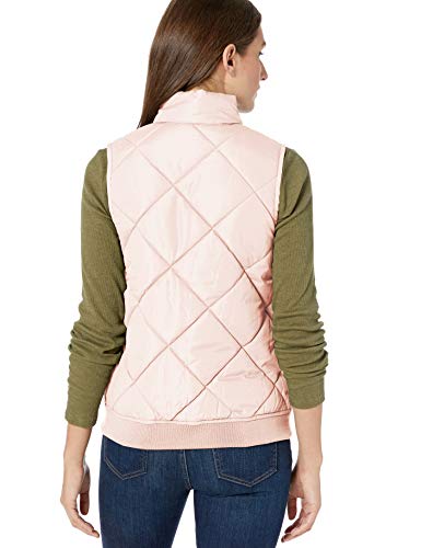 dickies Women's Quilted Bomber Vest, Lotus, Extra Large