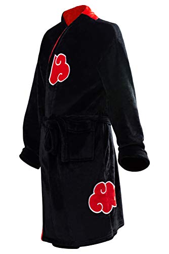 Disfraz De Anime para Hombre Albornoz Uchiha Itachi Kimono Ropa De Dormir Bata Informal De Pijama hasta La Rodilla, L