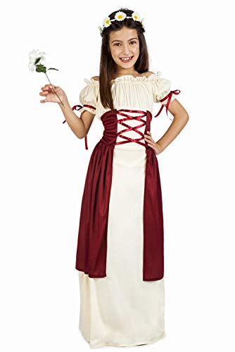 Disfraz de Dama Medieval Festival para niña