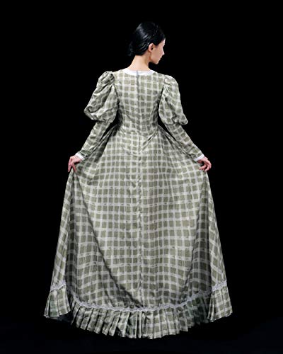 Disfraz de doncella de inspiración rococó victoriana para mujer, vestido medieval del siglo XVIII - - Hecho a la medida: Díganos sus medidas