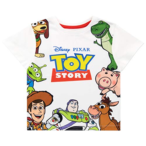 Disney Camiseta Conjunto de Top y Shorts para niños Toy Story Multicolor 5-6 Años