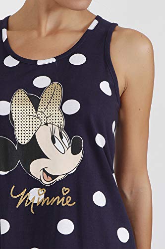 Disney Camisola Tirantes Minnie Golden Bow para Mujer