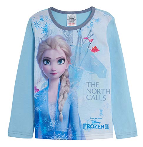 Disney Pijama largo para niñas de Frozen