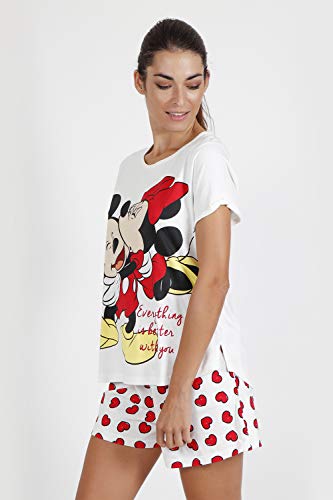 Disney Pijama Manga Corta Love Mouse para Mujer