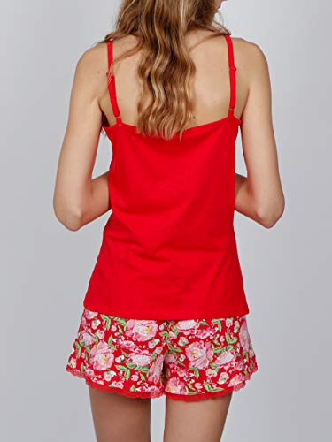 Disney Pijama Minnie Mujer Verano Tirantes (XL)