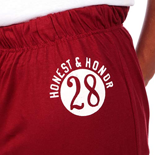 Disney Pijama para Hombre de Mickey Mouse Extra grande blanco