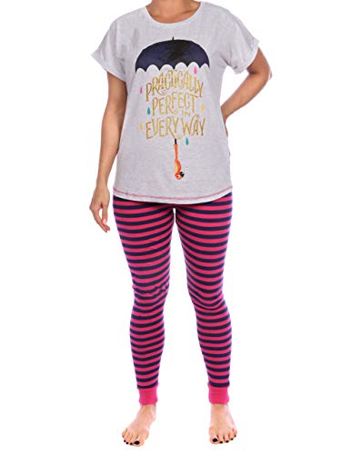 Disney Pijama para Mujer Mary Poppins Multicolor Size X-Large