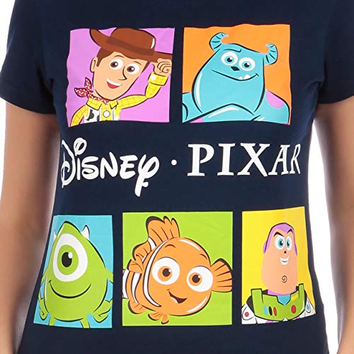 Disney Pijama para Mujer Pixar Azul Size Small