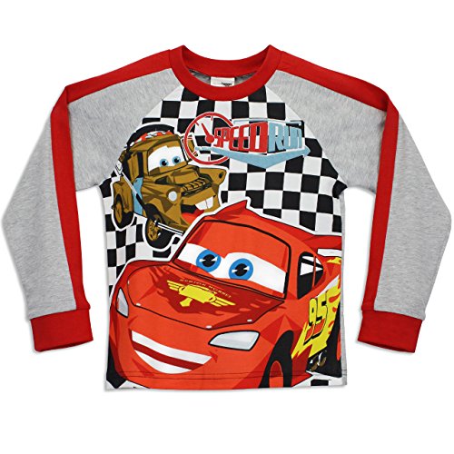 Disney Pijama para Niños con estampado Disney Cars [3-4 años-Multicolor]