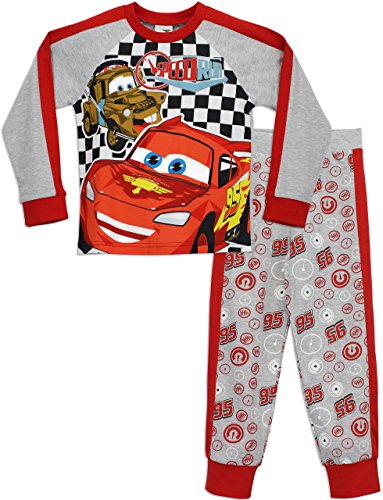 Disney Pijama para Niños con estampado Disney Cars [3-4 años-Multicolor]