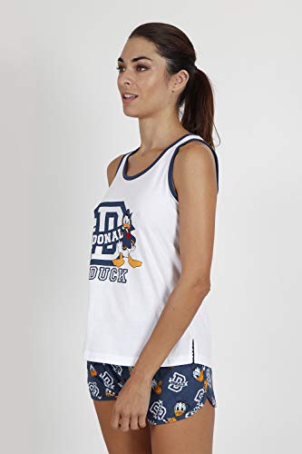 Disney Pijama Tirantes Donald para Mujer