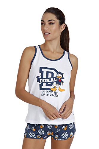 Disney Pijama Tirantes Donald para Mujer