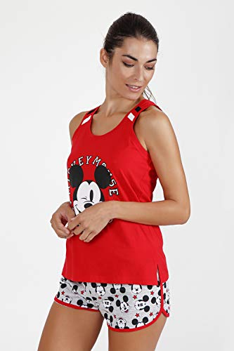 Disney Pijama Tirantes Mickey All Stars para Mujer