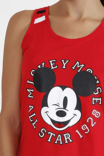 Disney Pijama Tirantes Mickey All Stars para Mujer