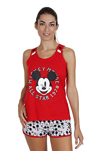 Disney Pijama Tirantes Mickey All Stars para Mujer