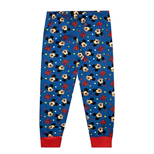 Disney Pijamas para niños Mickey Mouse Donald Duck y Pluto Multicolor 7-8 Años