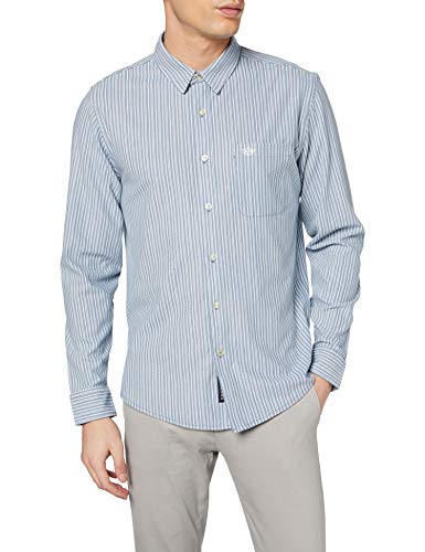 Dockers Alpha 360 Button Up Camisa, Multicolor (Sato Coronet Blue 0046), XX-Large para Hombre