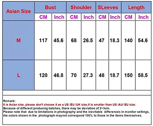 Double Villages - Yukata, kimono, túnica japonesa para hombre, pijama, albornoz negro B L