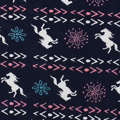 DreamWorks Pijamas de Manga Larga para niñas Spirit Riding Free Ajuste Ceñido Azul 9-10 Años