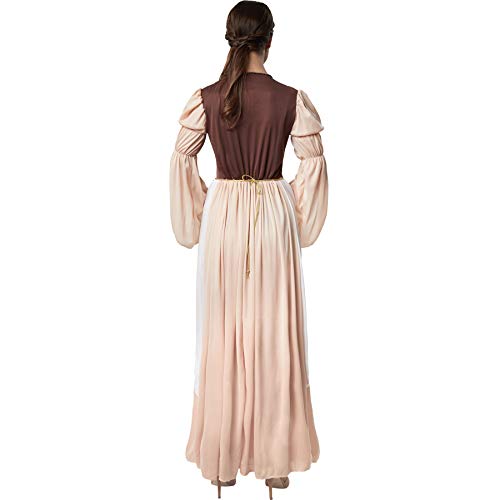 dressforfun 900549 - Disfraz de Mujer Hija del Molinero, Traje Medieval en Colores cálidos (S | No. 302523)