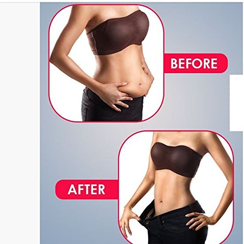 Ducomi Camiseta de fitness para mujer adelgazante y reductora efecto sauna – Corpiño Slim Fit para silueta perfecta y vientre plana de neopreno – para la actividad física y diaria (S, azul claro)