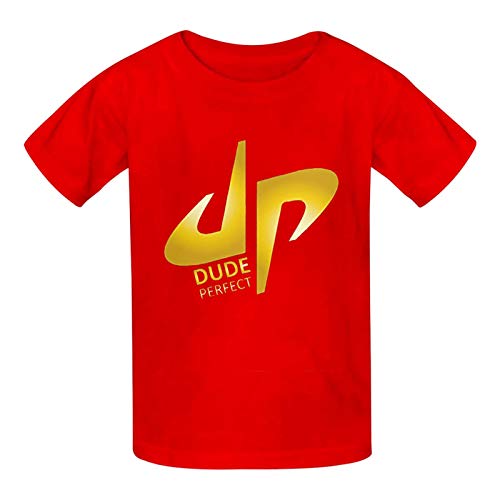 Dude-Perfect - Camiseta de algodón de manga corta para niños y niñas