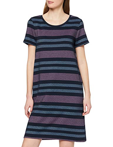 edc by Esprit 020CC1E317 Vestido, 400/azul Marino, L para Mujer