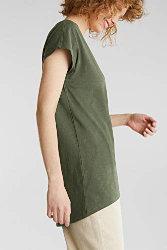 edc by Esprit 030cc1k335 Camiseta, 345 / Kaki Claro, XS para Mujer