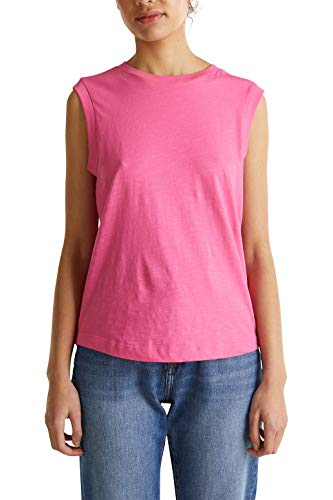 edc by Esprit 040cc1k315 Camiseta, 663/Rosa Fucsia 4, XS para Mujer