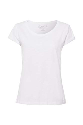 edc by Esprit 999cc1k802 Camisa Manga Larga, Blanco (White 100), Small para Mujer