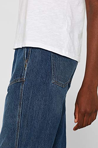 edc by Esprit 999cc1k802 Camisa Manga Larga, Blanco (White 100), Small para Mujer