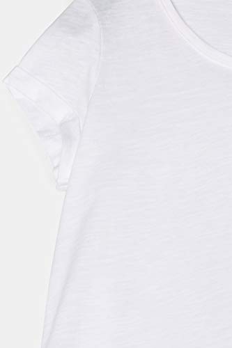 edc by Esprit 999cc1k802 Camisa Manga Larga, Blanco (White 100), Small para Mujer
